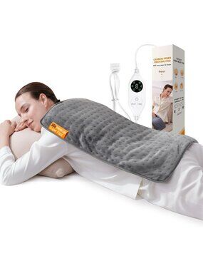 High-Heat 15s Heating Pad for Back & Shoulder Pain Relief | 12x24, 8 Heat Levels